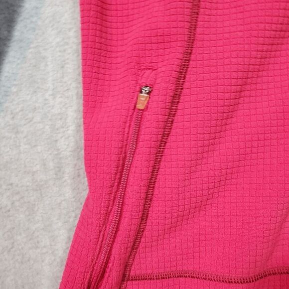 Nike Jacket Womens Small Pink Waffle Fleece Acg Therma Astylar Hood Full Zip Vtg - Picture 6 of 10
